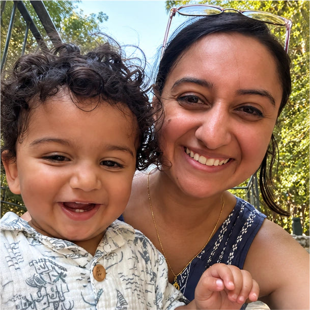 Original photograph: Mother and child